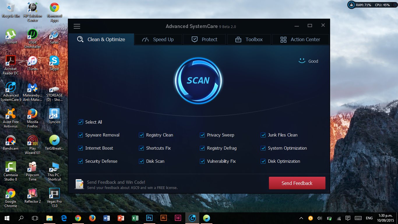 advanced systemcare 10 activation key